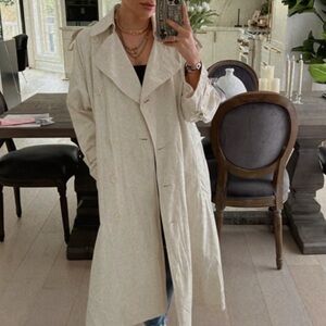 Zara Classic Cream Coat